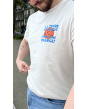 T-shirt La Terre est bleue comme une orange
