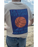 T-shirt La Terre est bleue comme une orange