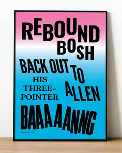 Affiche "Rebound Bosh"